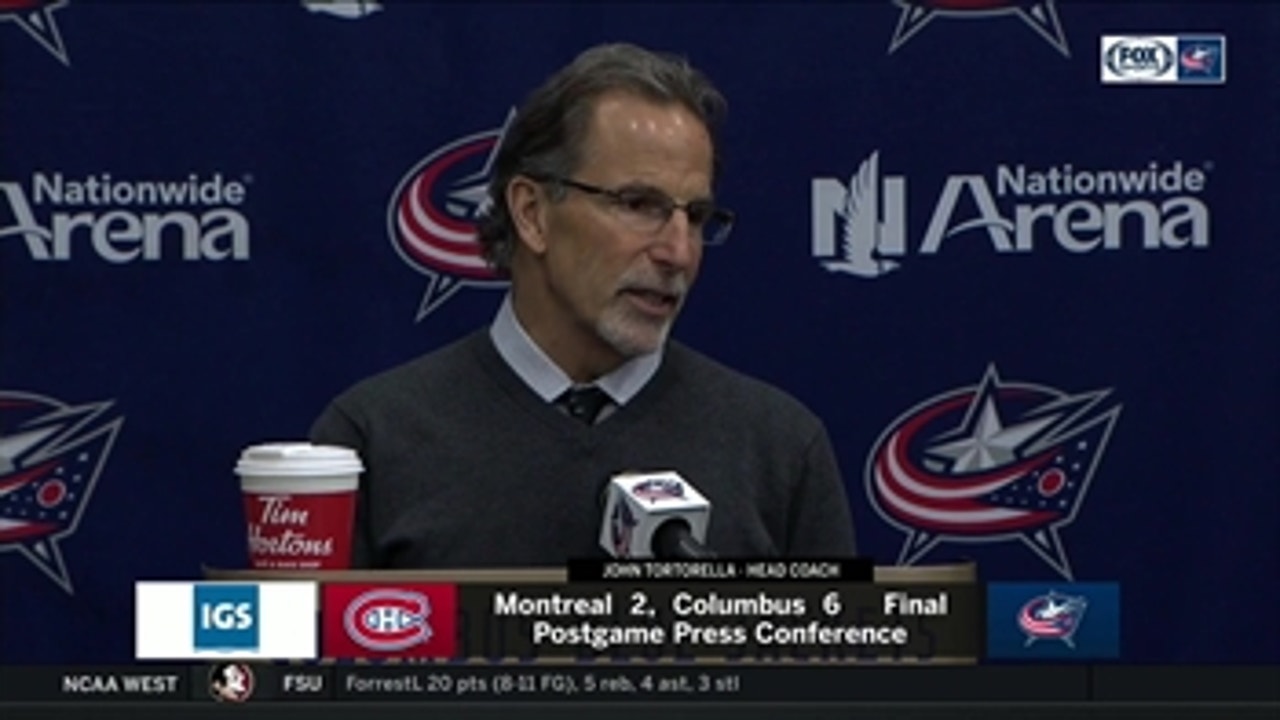 Tortorella finds a line he likes in win over the Canadiens