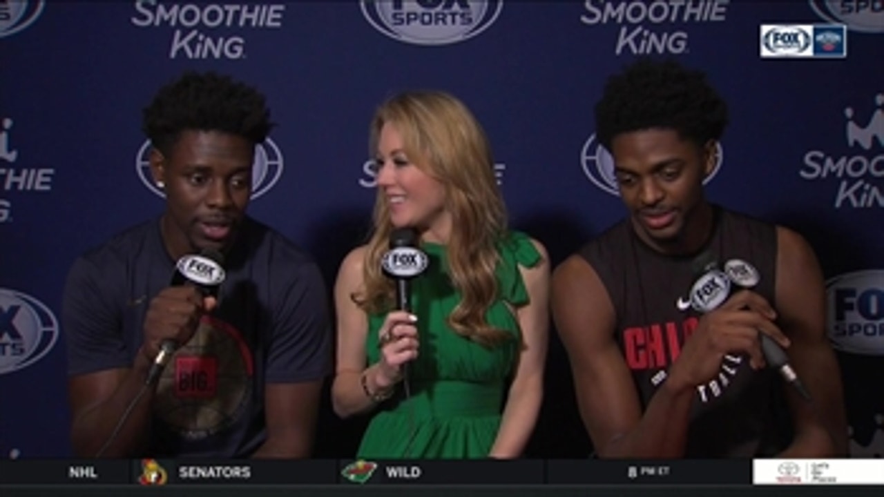 Jrue & Justin Holiday on Bragging Rights ' Pelicans Live