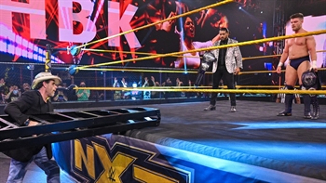 Shawn Michaels' silent suggestion for Santos Escobar and Jordan Devlin: WWE NXT, March 24, 2021