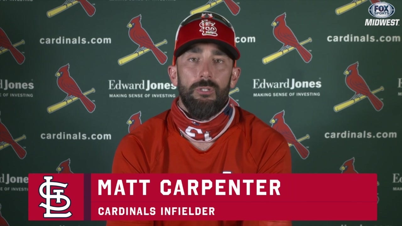Carpenter on battling for playing time: 'This whole competition is good for me'