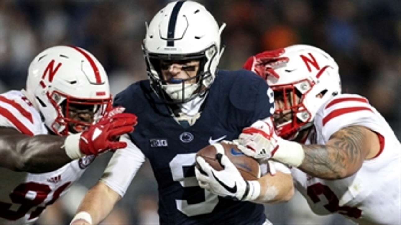 No.10 Penn State rolls to 56-44 win over Nebraska