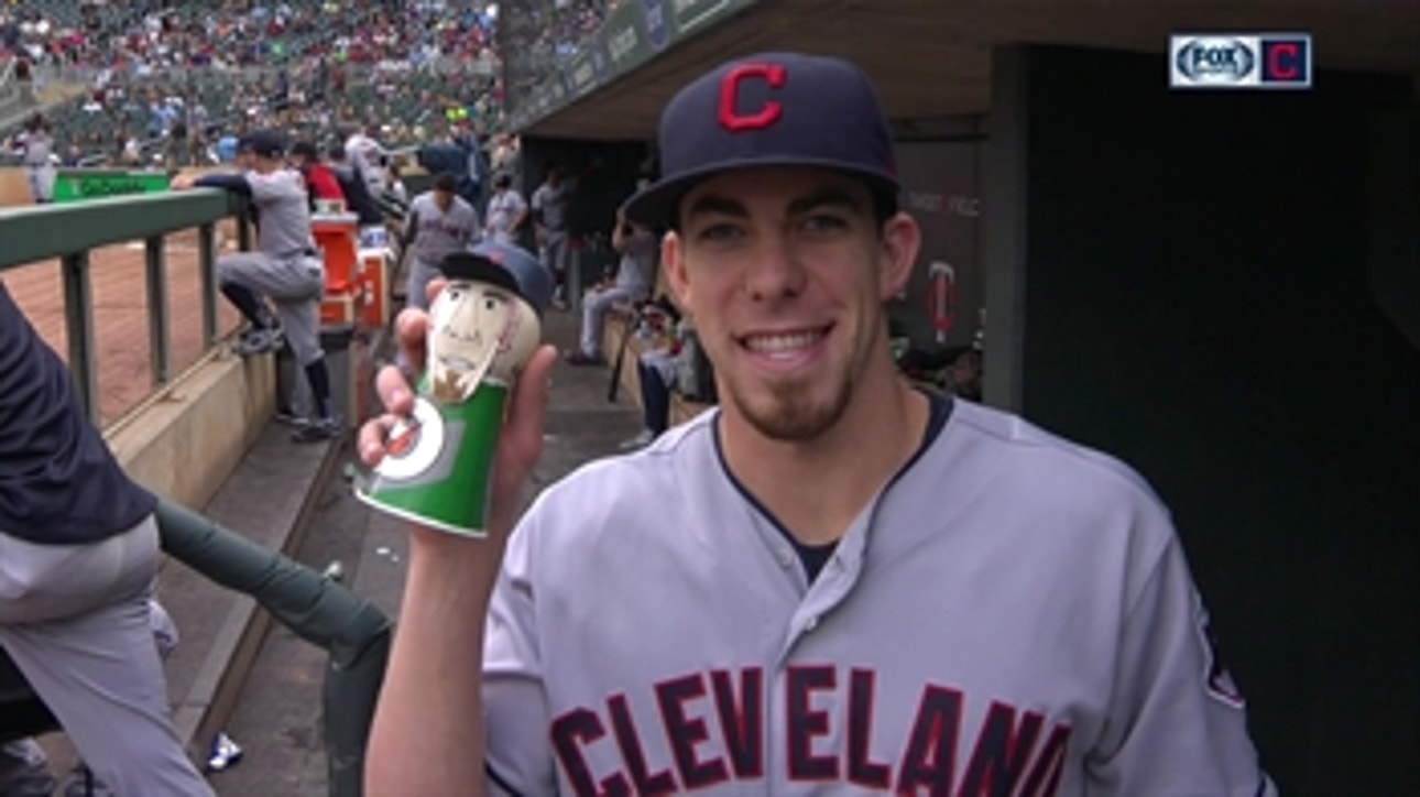 Bradley Zimmer is newest addition to Indians' mini family