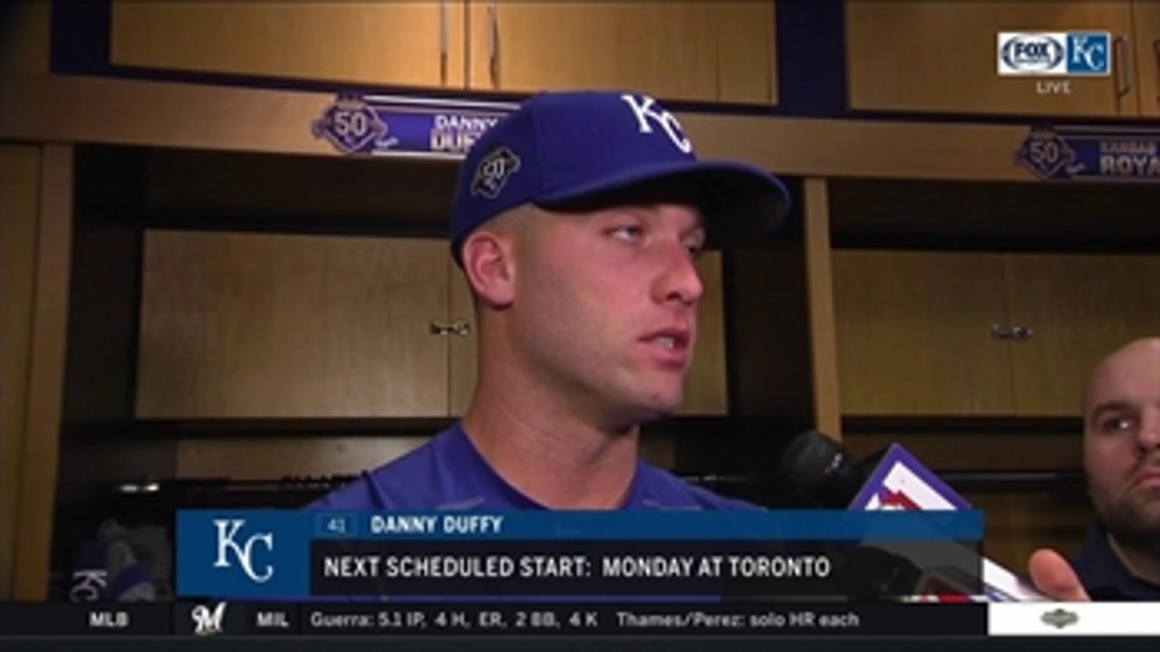 Duffy after Royals' loss: 'I'll get it right'