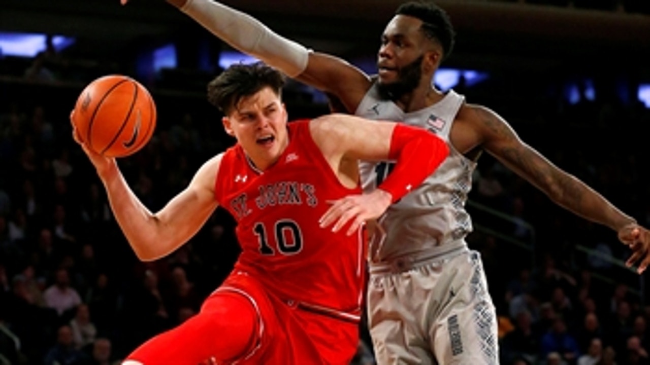 St. John's rolls past Georgetown 88-77 in first round of Big East Tournament
