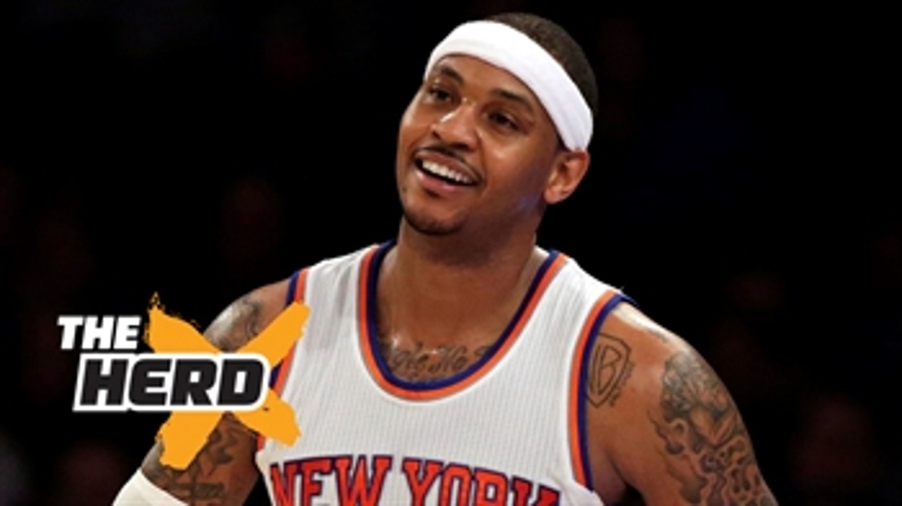 Cowherd: Carmelo Anthony is like that boyfriend who never does the laundry - 'The Herd'