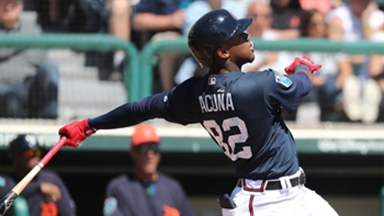 Ronald Acuña Jr. laces two hits in potential minor-league finale