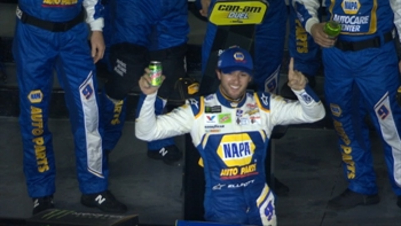 Chase Elliott wins Duel #2 at Daytona