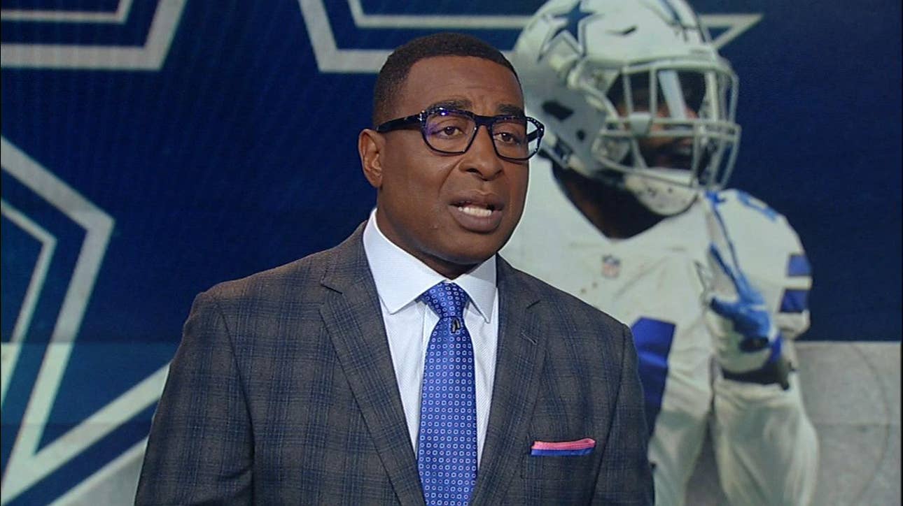 Cris Carter says Zeke shouldn't hold out, talks Gronk and Patriots ' NFL ' FIRST THINGS FIRST