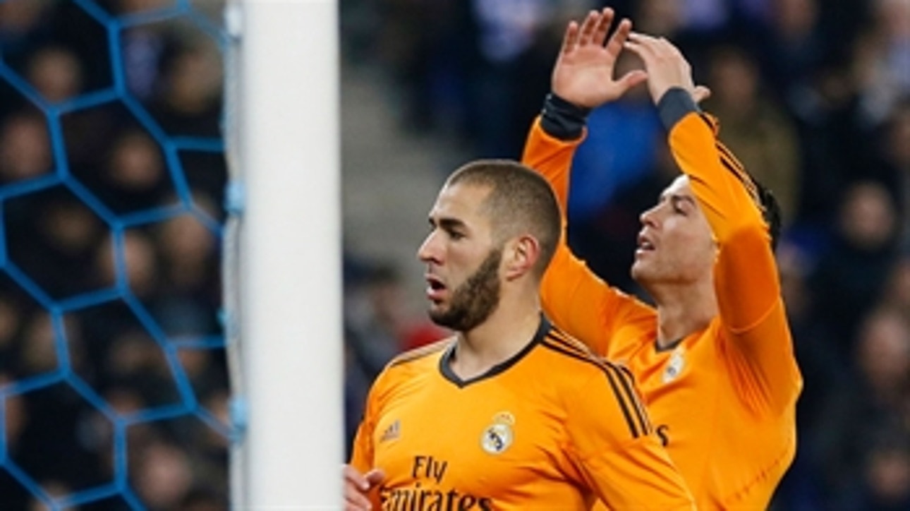 Benzema strikes Real Madrid ahead