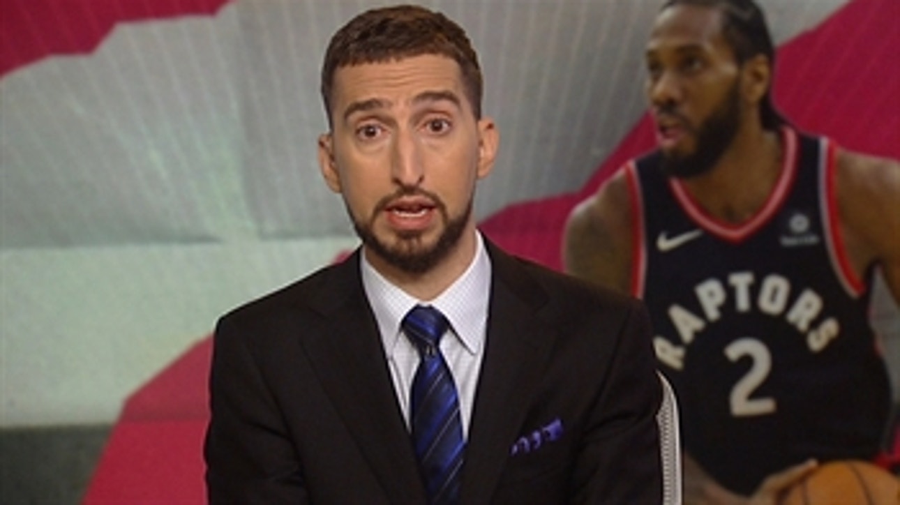 Nick Wright gives credit to Kyle Lowry for handling the fan situation in the most 'mature' way