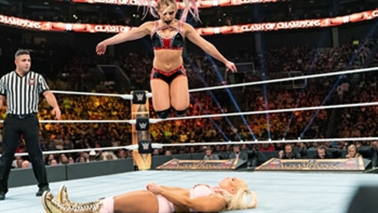 Alexa Bliss Nikki Cross vs. Mandy Rose Sonya Deville WWE Women s Tag Team Titles Match WWE Clash of Champions 2019 Full Match