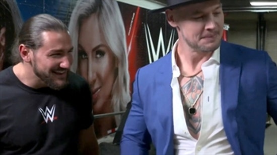 Who is the man hanging out with Happy Corbin?: WWE Digital Exclusive, Sept. 24, 2021