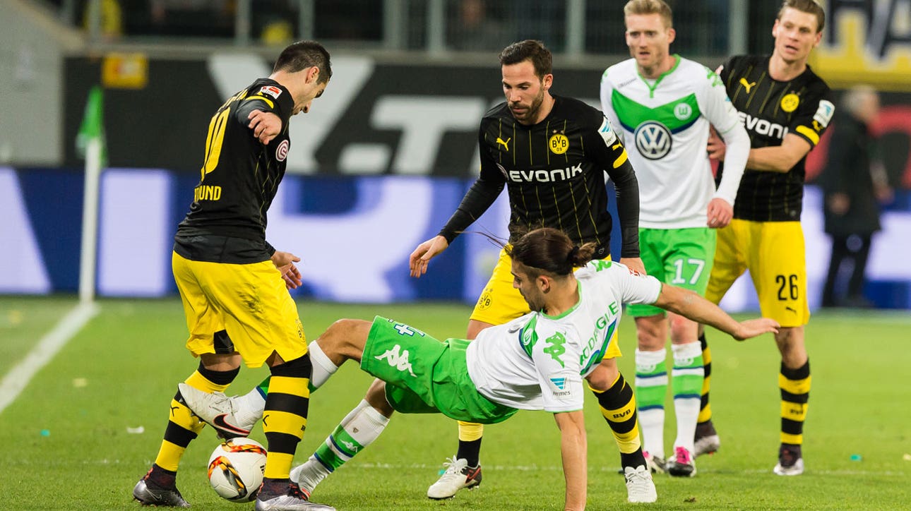 VfL Wolfsburg vs. Borussia Dortmund ' 2015-16 Bundesliga Highlights