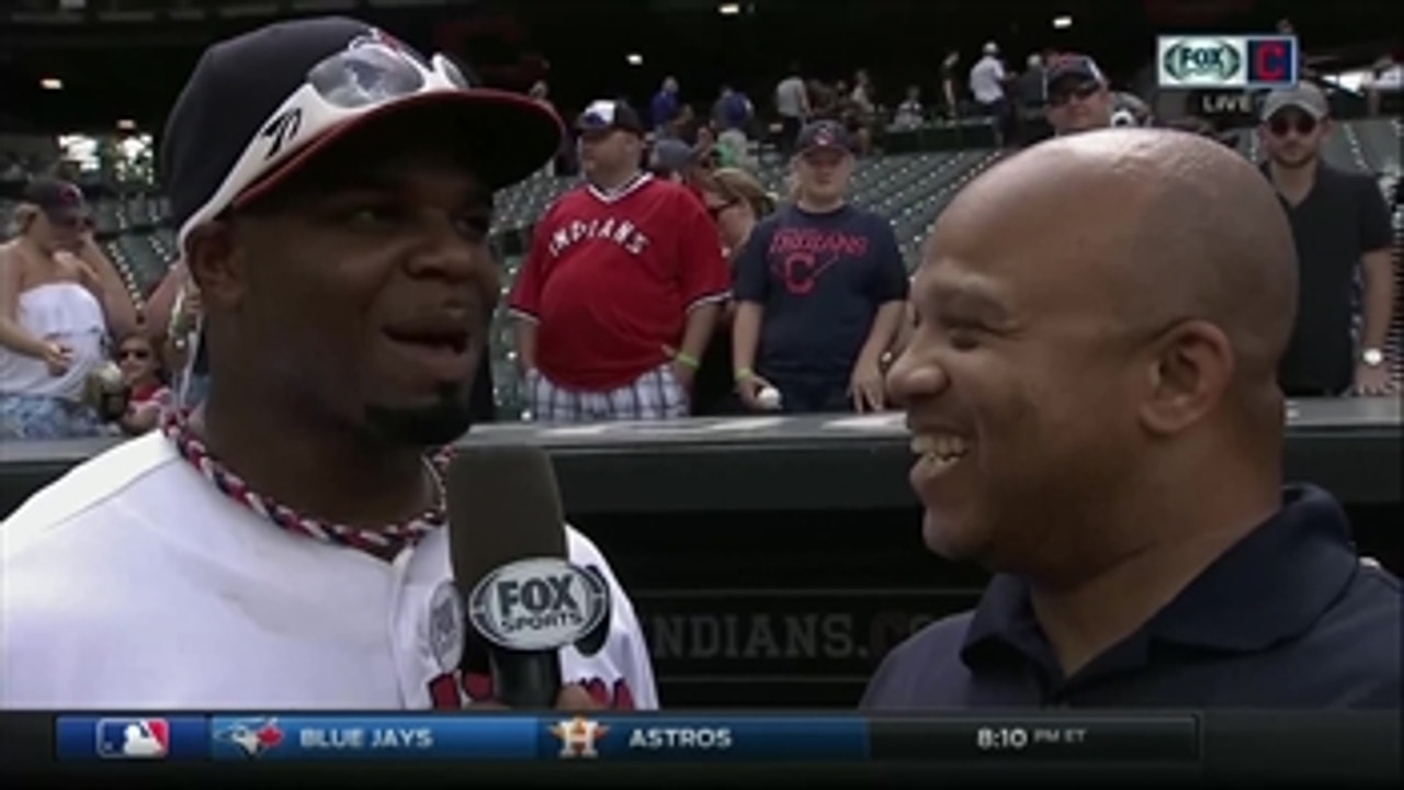 Rajai Davis tells Andre about the dance move he busted out