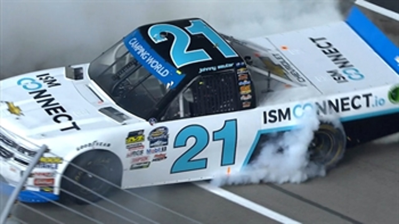 Johnny Sauter wins at Texas | 2017 TRUCK SERIES | FOX NASCAR