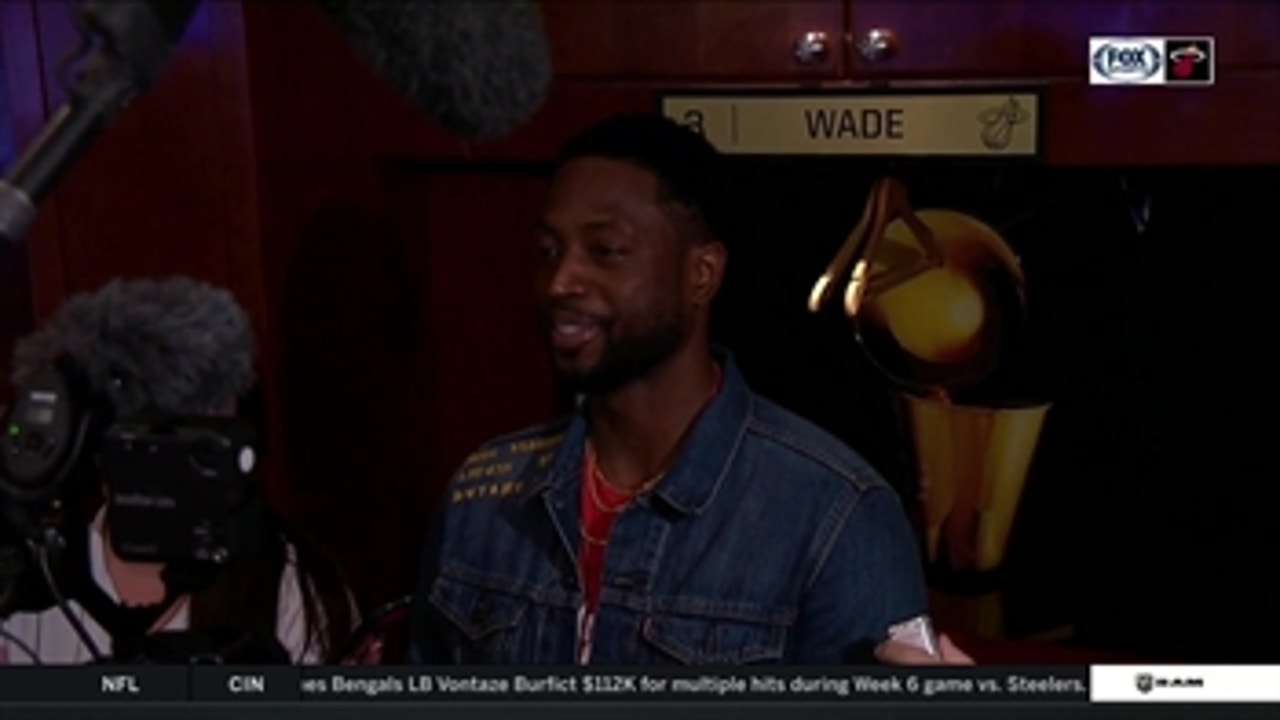Dwyane Wade on battle vs. Hornets, foul that sent Kemba Walker to line to ice game