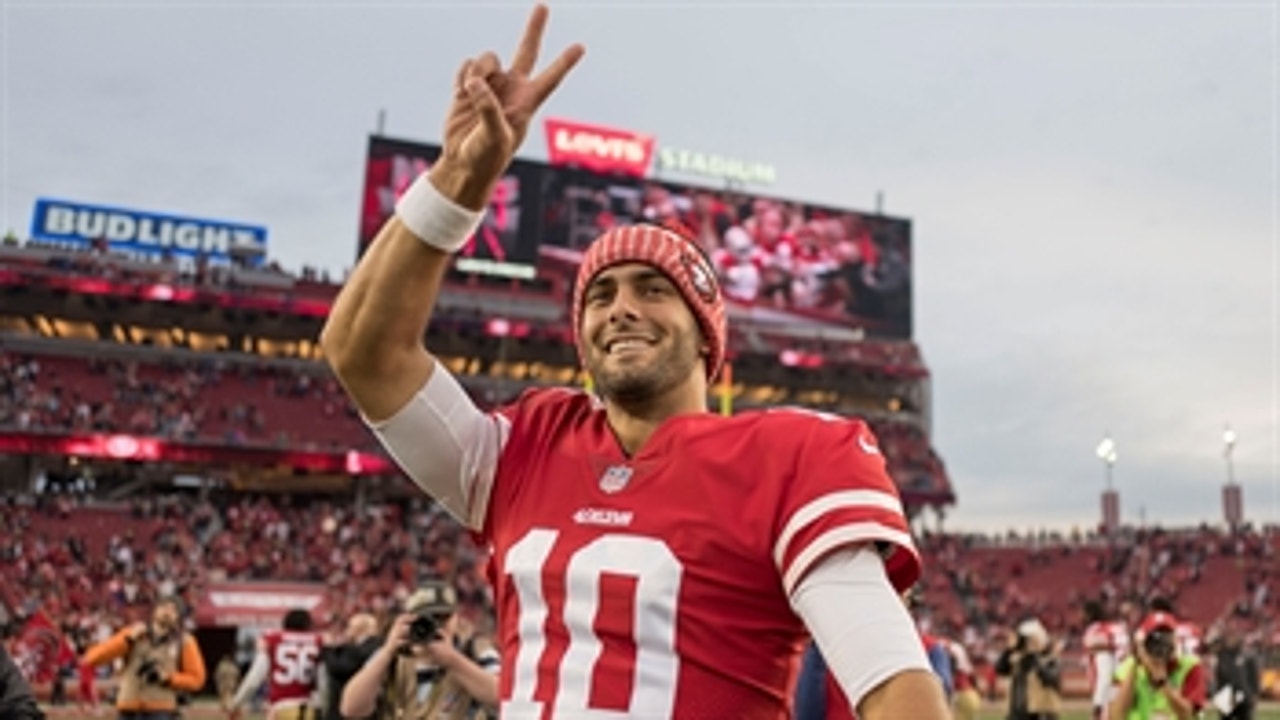 Jimmy Garoppolo has serious game on and off the field ' TMZ SPORTS