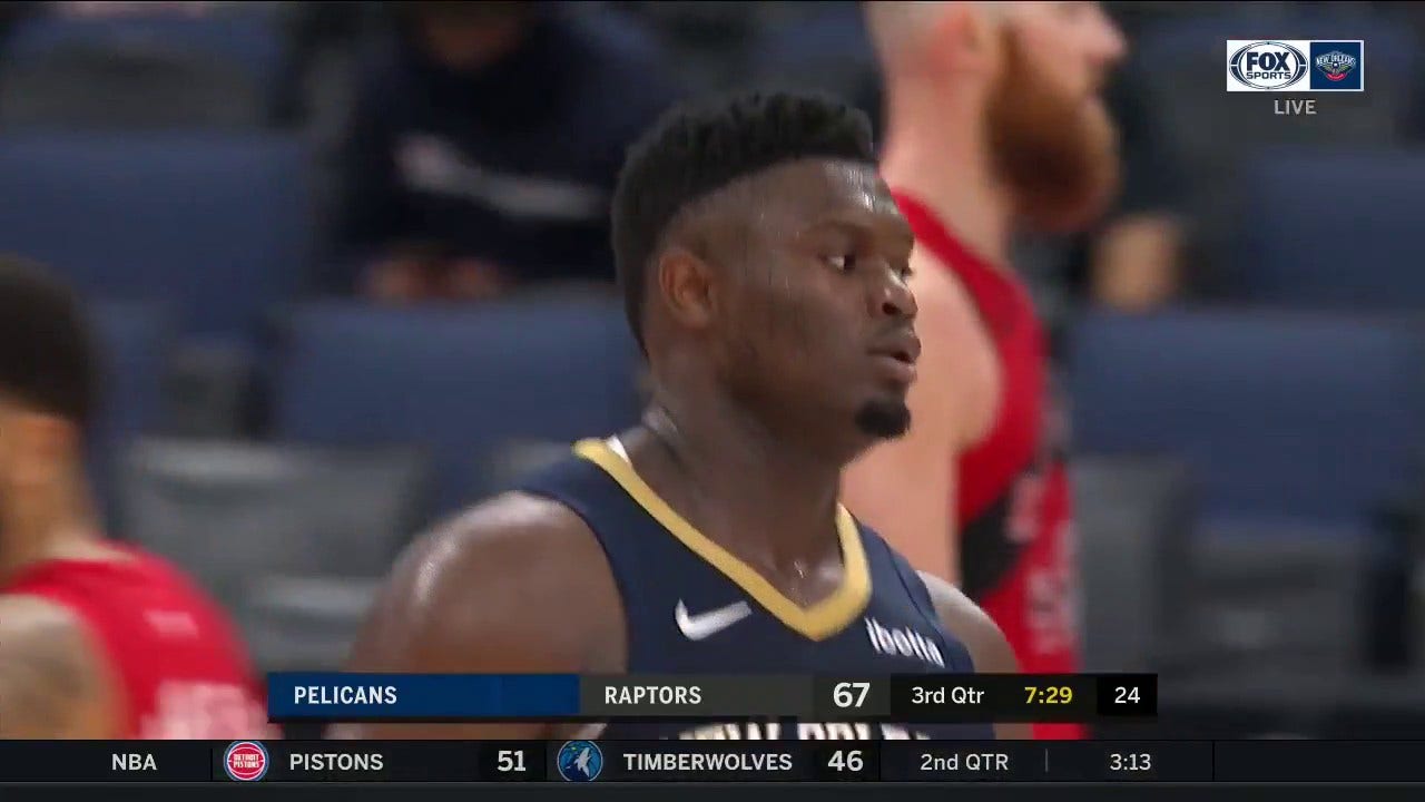 HIGHLIGHTS: Brandon Ingram Finds Zion Down the Court