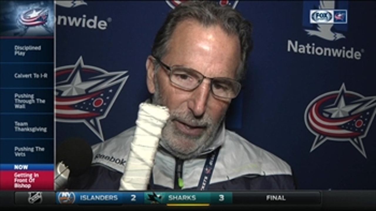 Torts: Getting traffic in front of net important for Jackets
