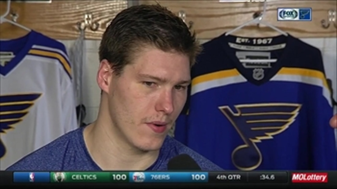 Jaskin says Blues need to 'play a little smarter' in next game