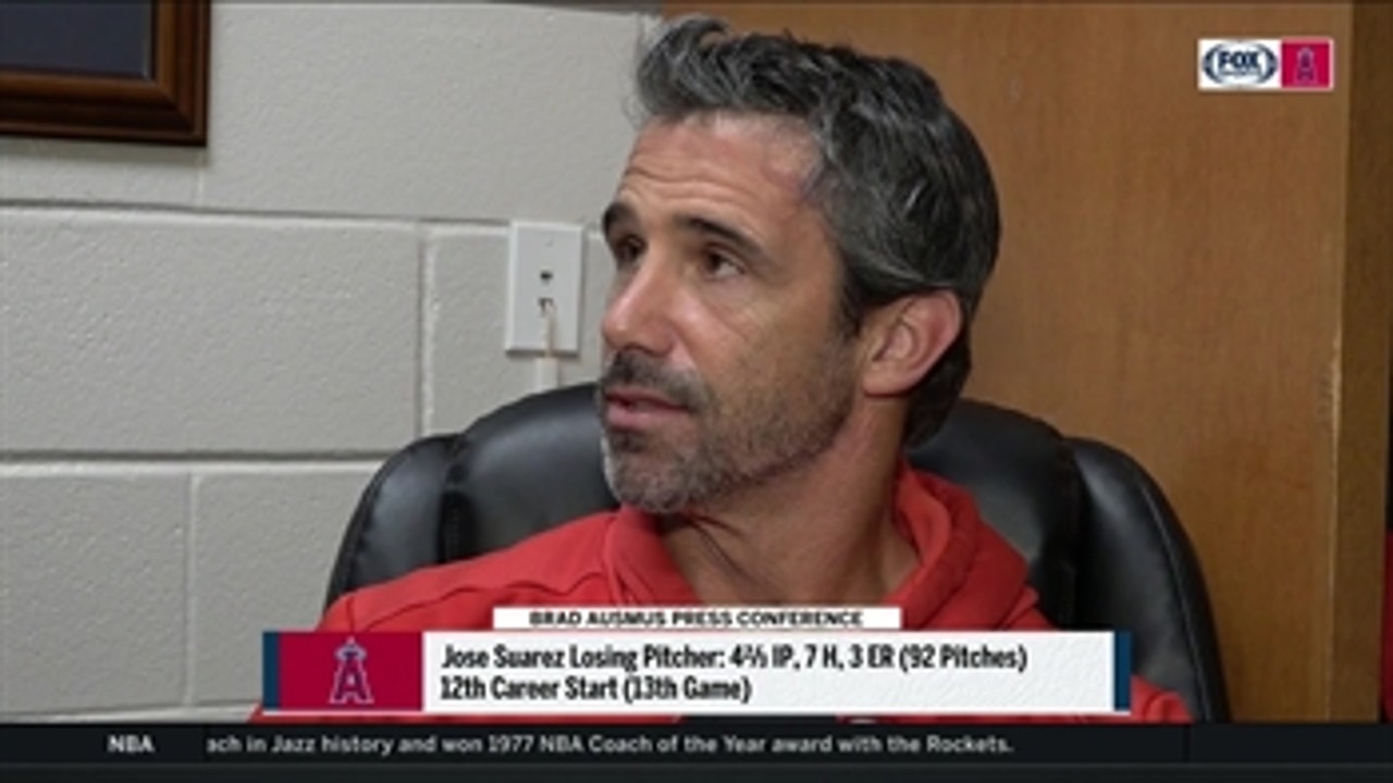 Ausmus reflects the Halos fourth 1 run loss in 5 games