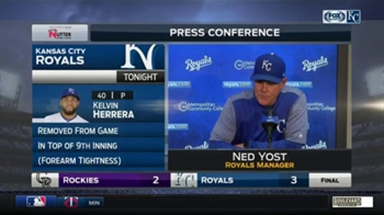 Yost on Duffy's big day: 'He had it all today'