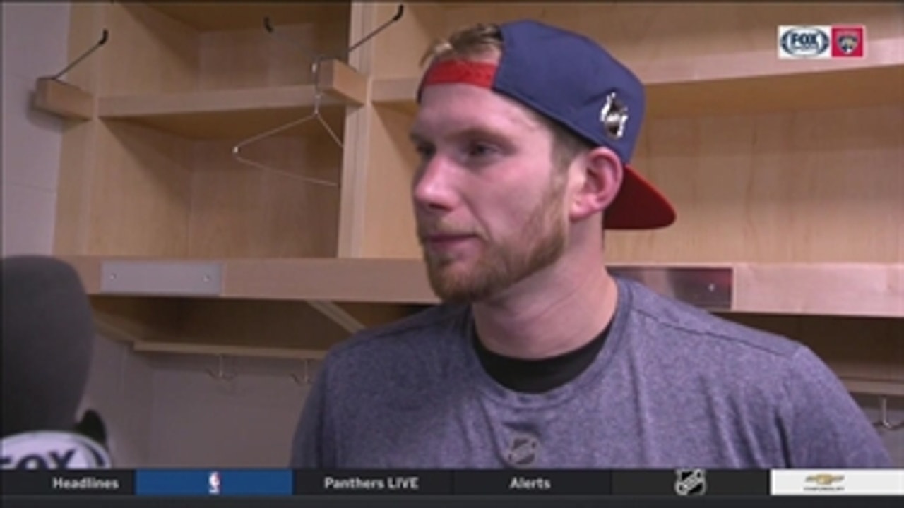James Reimer explains mindset coming in after Roberto Luongo's injury