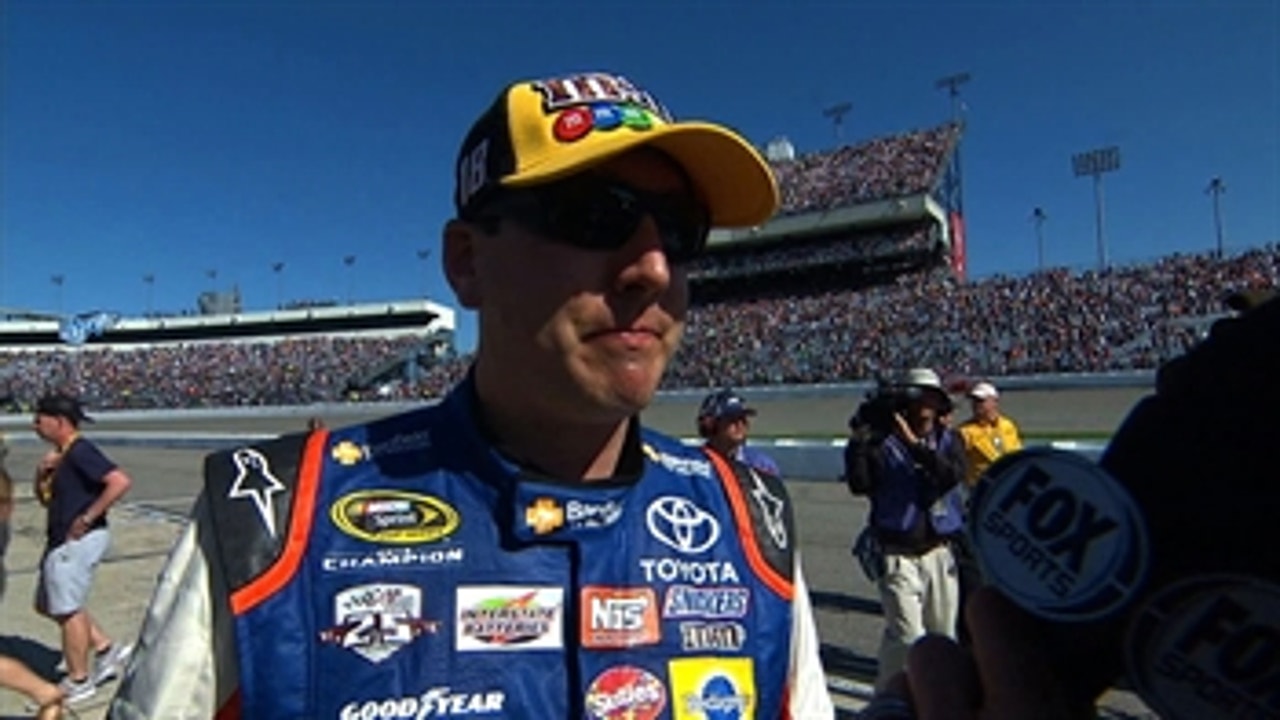 Kyle Busch Passed in Final Turn at Richmond