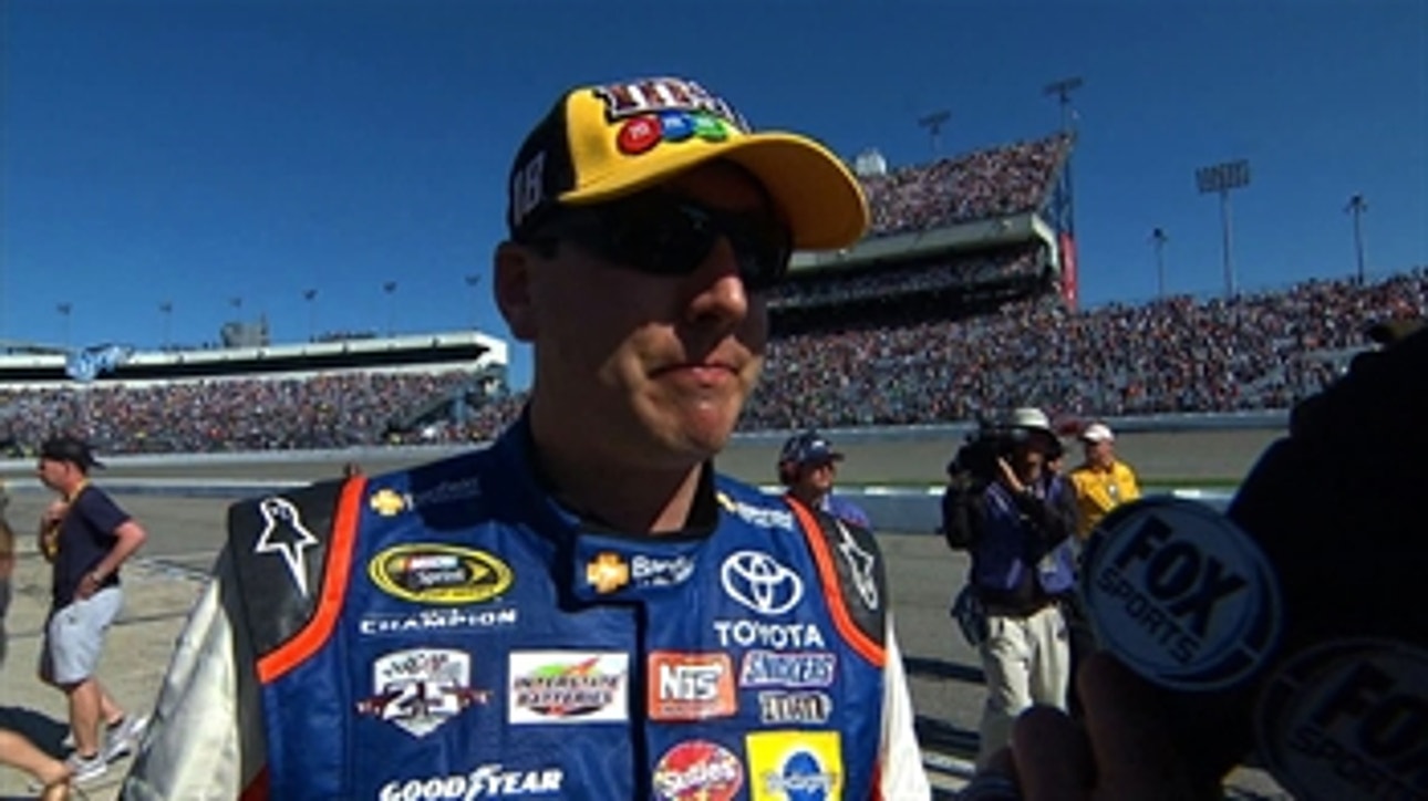 Kyle Busch Passed in Final Turn at Richmond