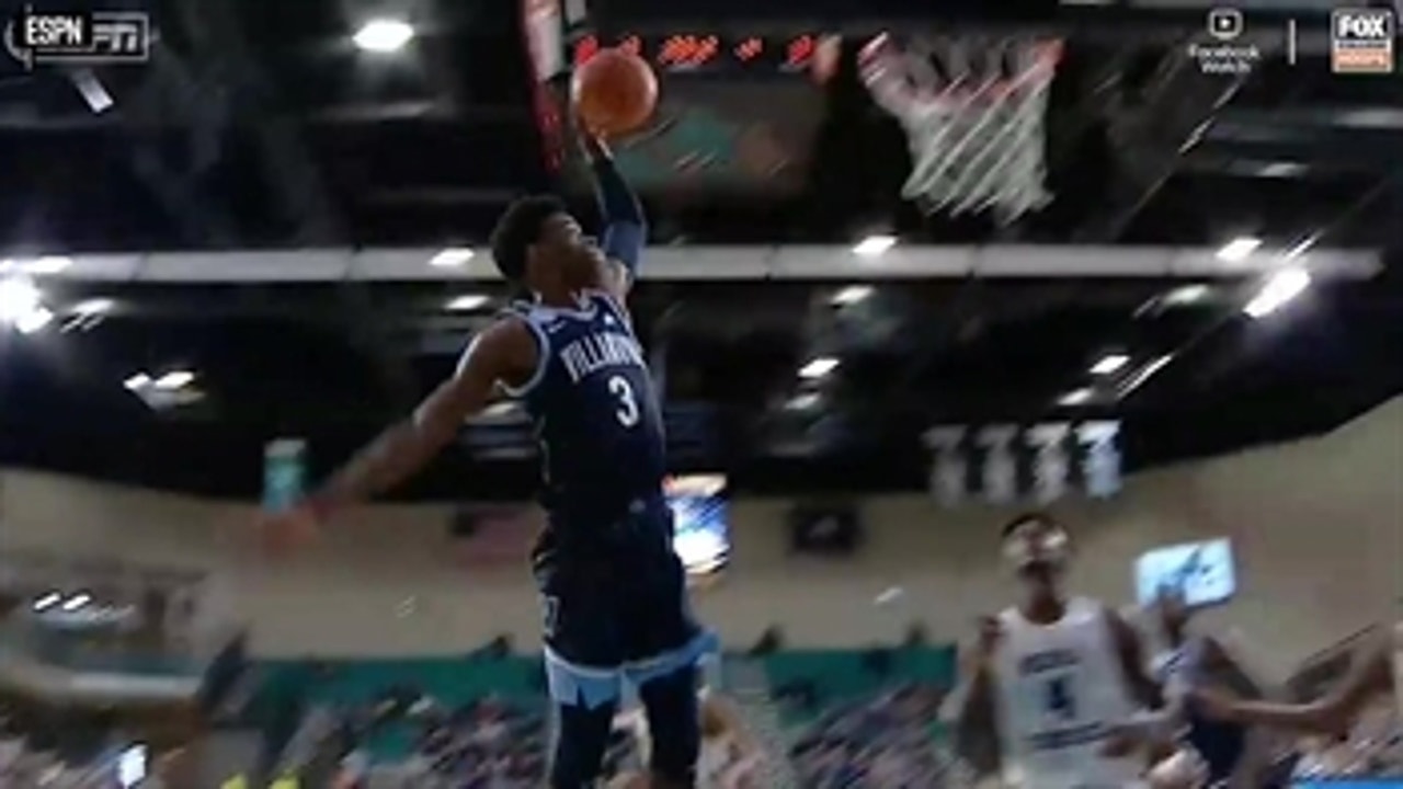 No. 17 Villanova gets hot from deep, beats Middle Tennessee 98-69