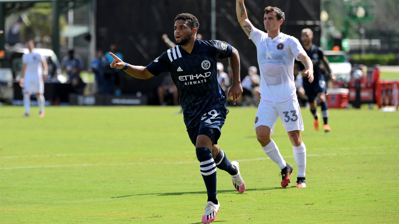 NYCFC picks up first win of MLS is Back tournament, 1-0 over Inter Miami