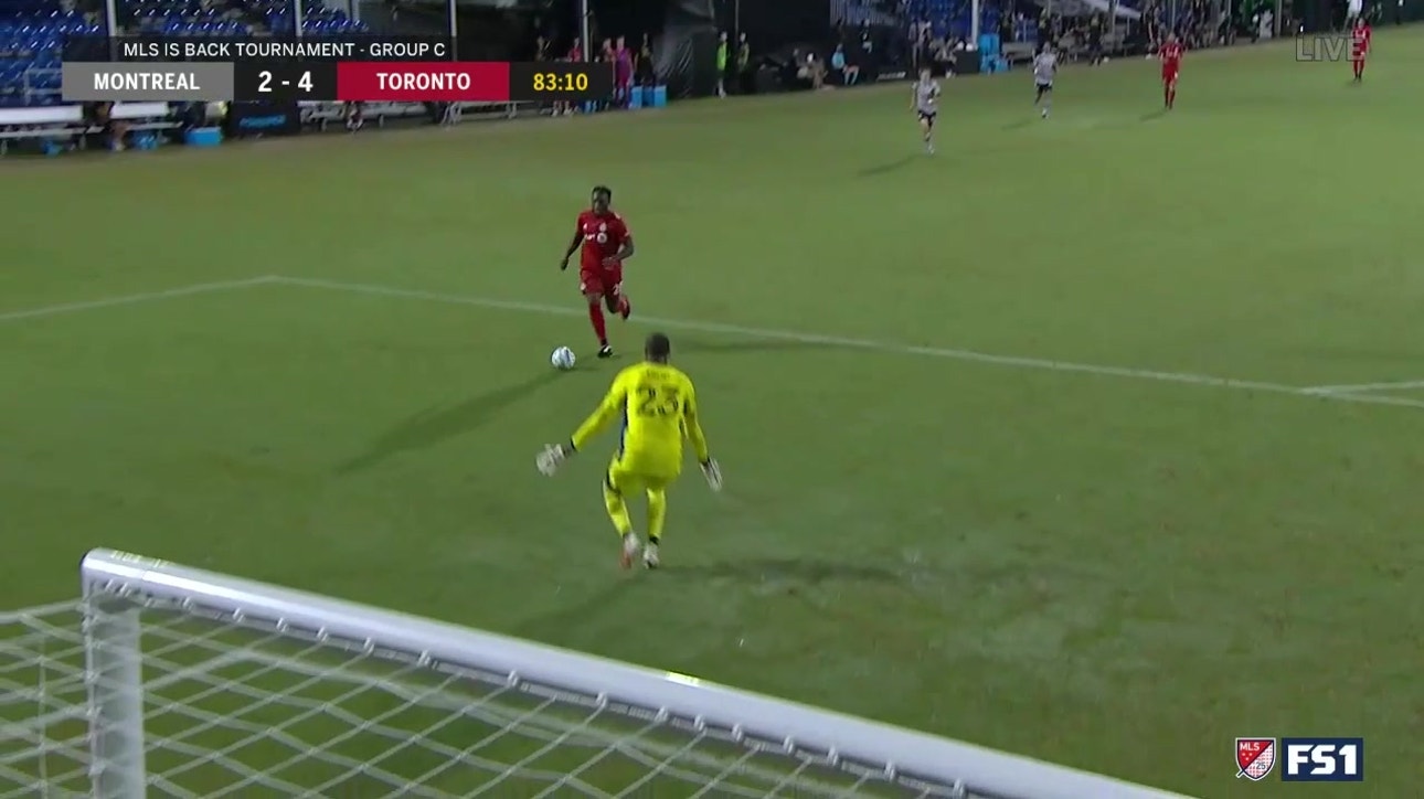 Ayo Akinola records third goal of the game, puts Toronto FC up 4-2