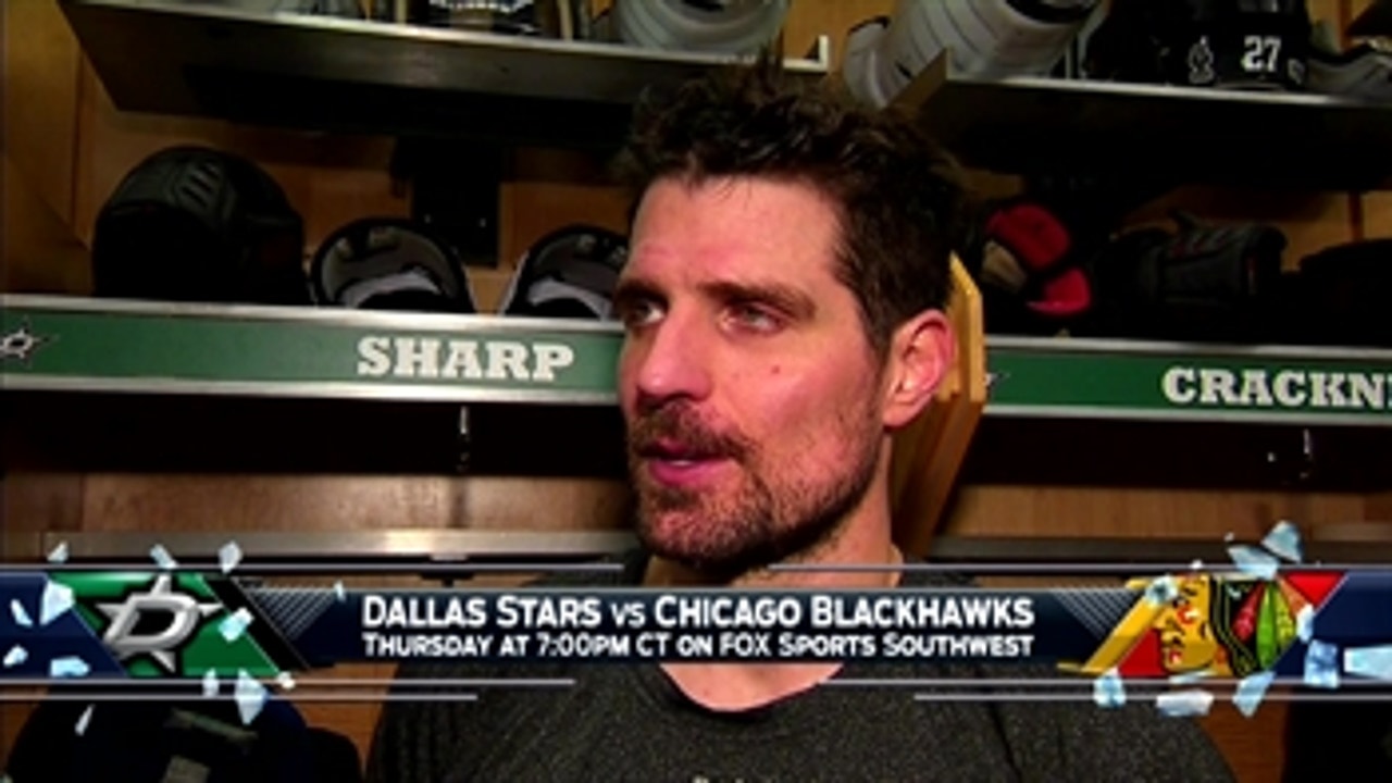 Patrick Sharp: 'It was a big win at a good time for us'