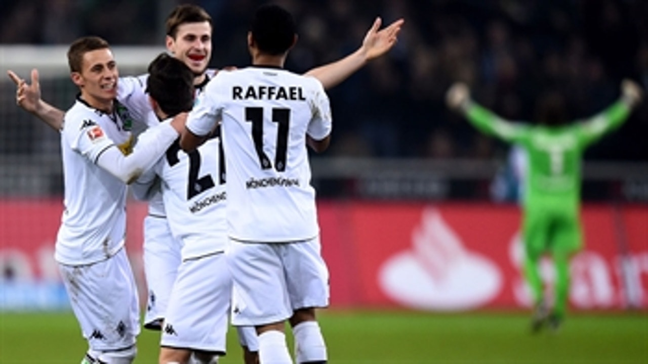 Nordtveit  stunning free kick gives Gladbach 1-0 lead ' 2015-16 Bundesliga Highlights