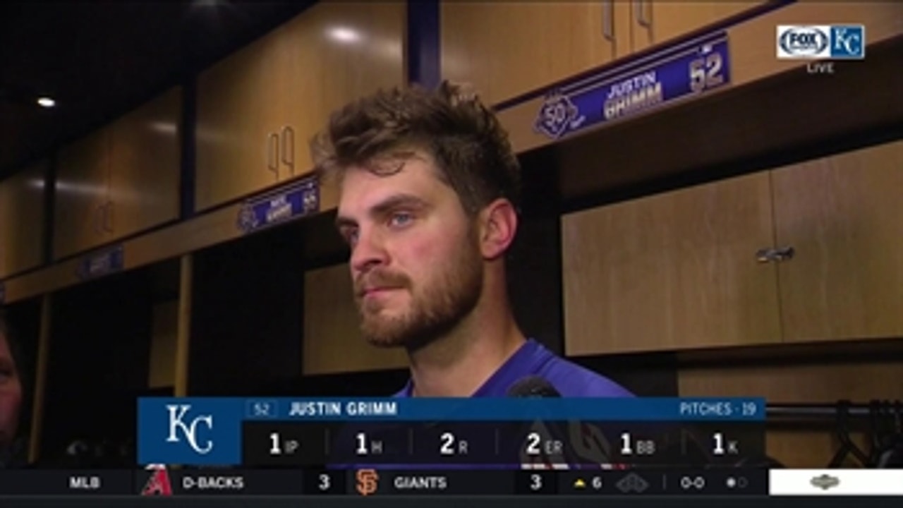Royals' Grimm on game-losing homer: 'I hung the one to Seager'