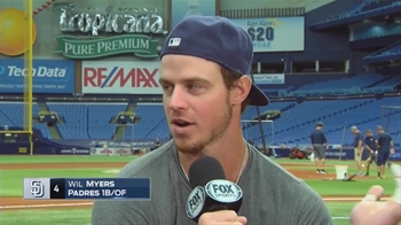 Former Rays OF Wil Myers excited to be back in St. Pete for first time