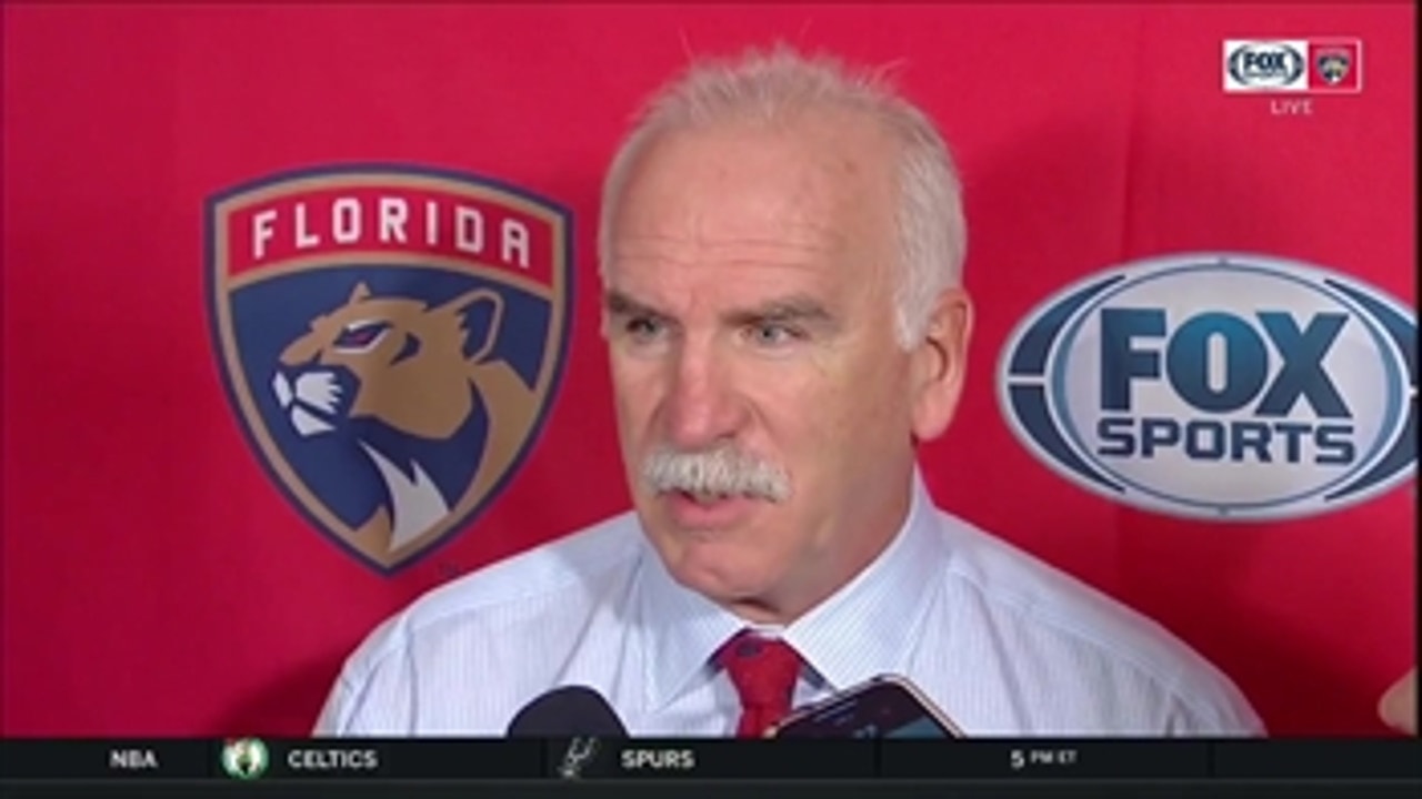 Joel Quenneville on tough loss to Islanders, outstanding goalie performances