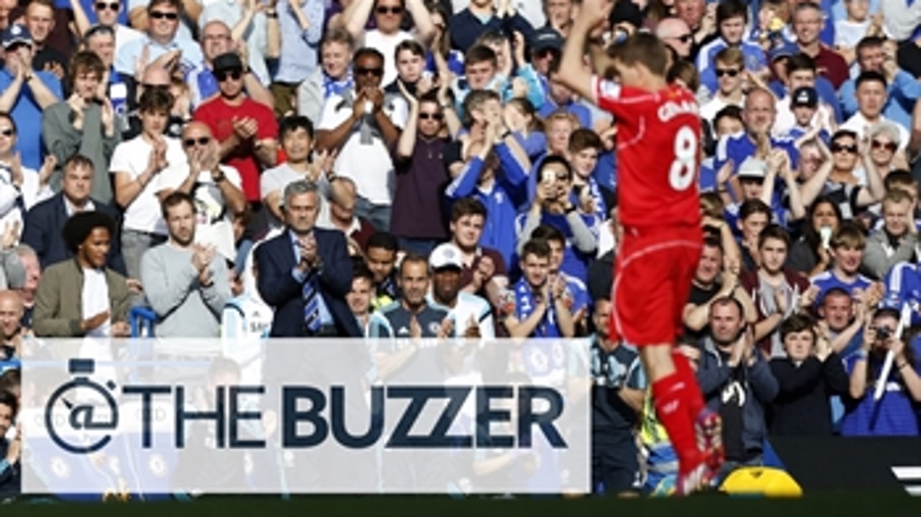Chelsea pay tribute to Liverpool legend Steven Gerrard