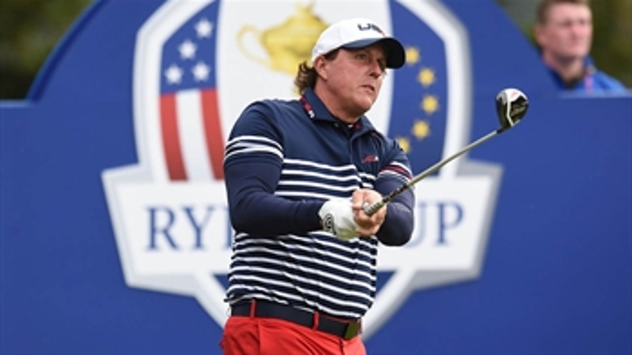 Mickelson criticizes Watson at Ryder Cup press conference