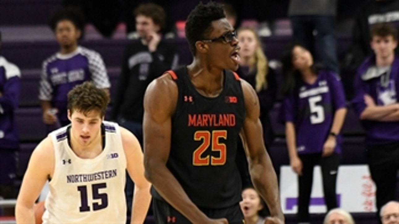 Jalen Smith's monster second half powers No. 17 Maryland's comeback win over Northwestern
