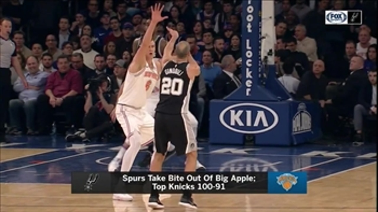 Spurs start New Year off Right with win in NYC ' Spurs Live