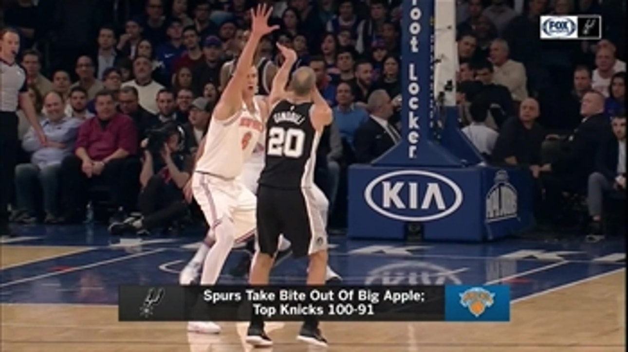 Spurs start New Year off Right with win in NYC ' Spurs Live