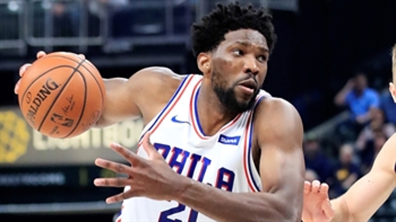 'Joel Embiid is the new beast of the East': Skip Bayless is impressed by 76ers' blowout against Nets