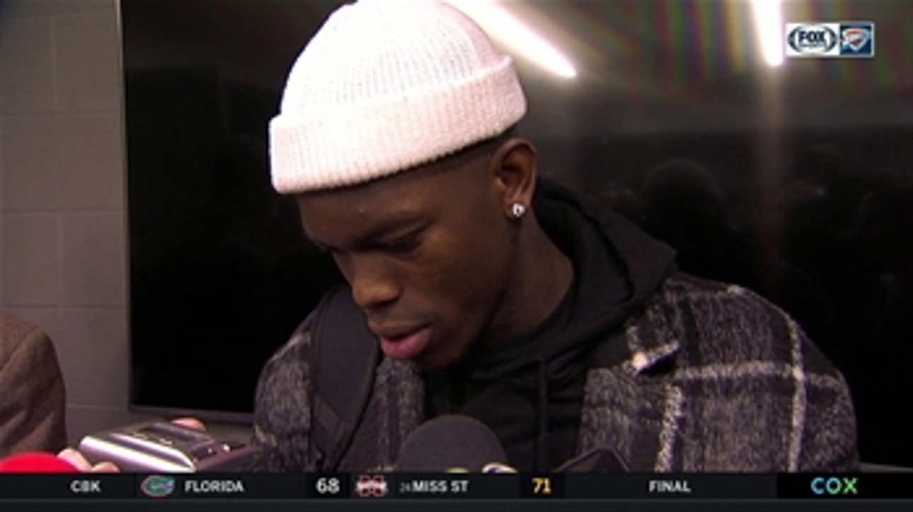 Dennis Schroder on OKC's Energy in loss to Atlanta