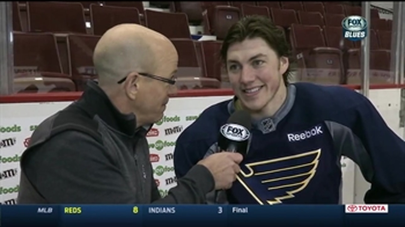 Panger talks Olympics with Oshie