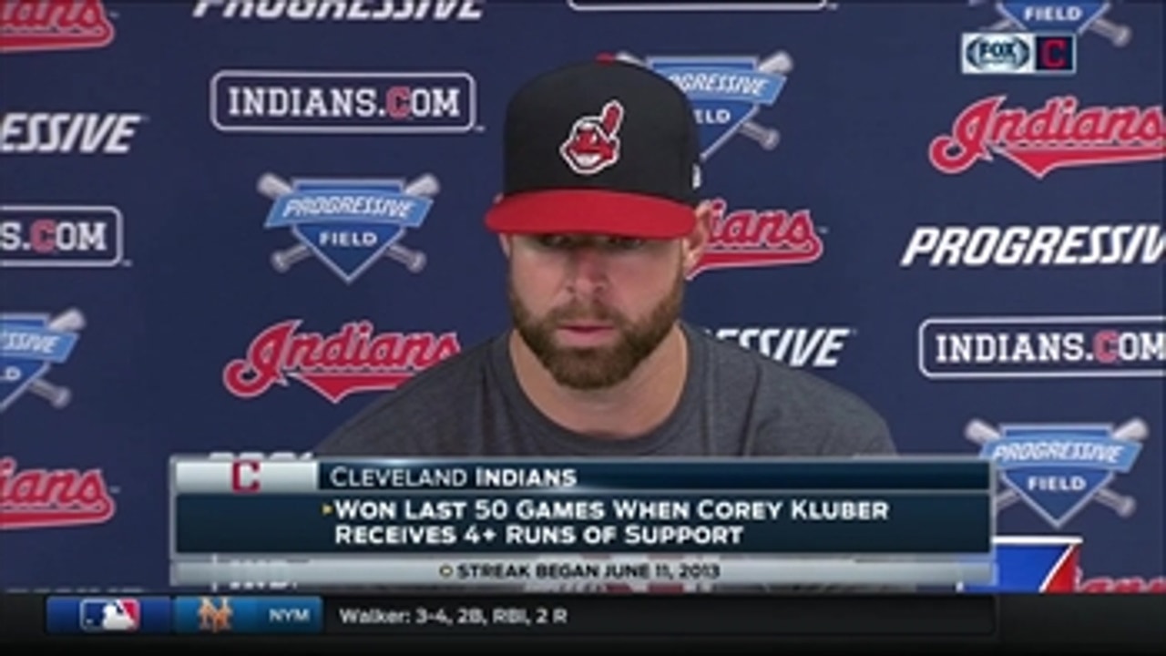 Corey Kluber credits a 'relentless' Astros lineup