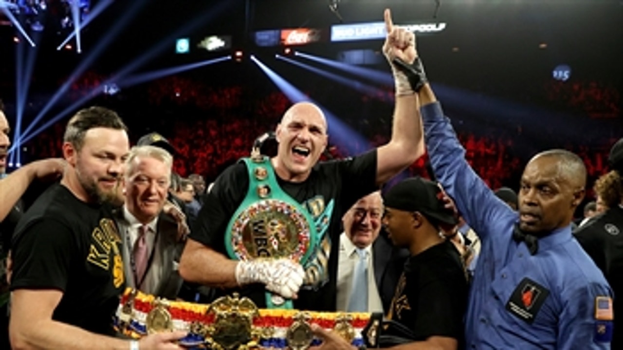 Tyson Fury announced as new Heavyweight champion after defeating Deontay Wilder