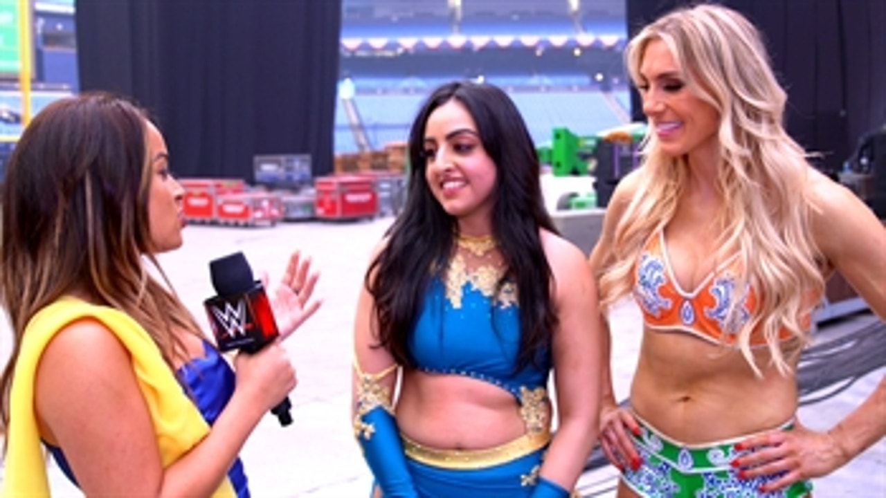 Sareena Sandhu & Charlotte Flair embrace inspiring next generation of girls: WWE Network Exclusive, Jan. 26, 2021