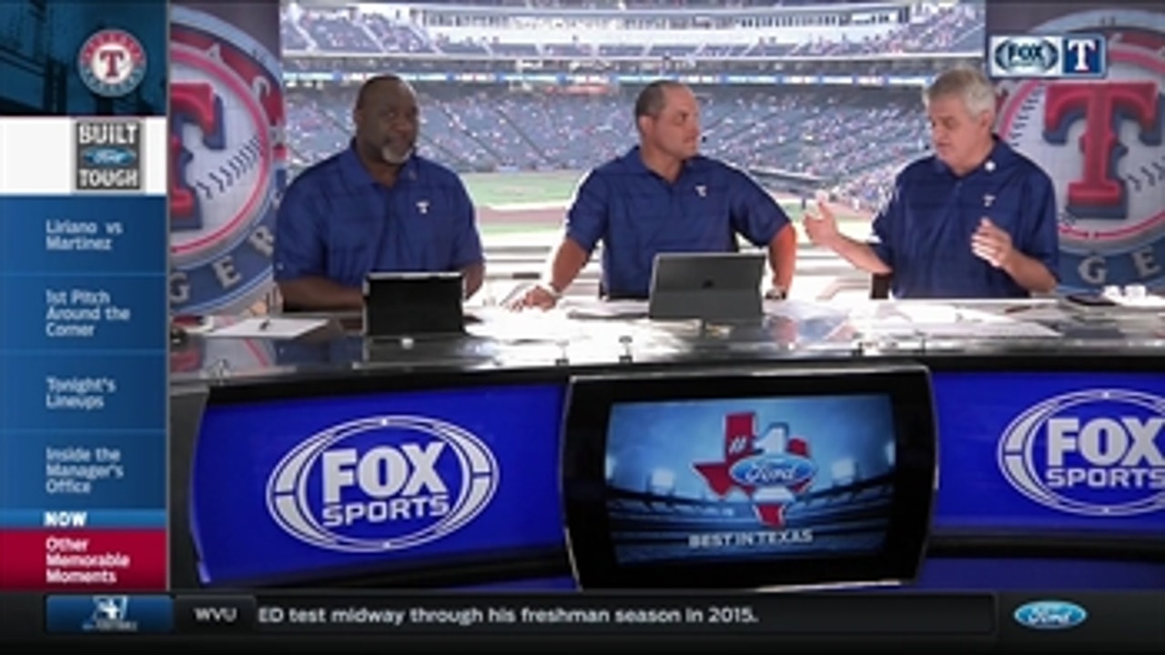 What stands out to Pudge from his career? ' Rangers Live