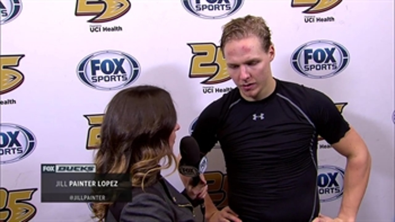 Hampus Lindholm comments on the loss, the Ducks winless streak